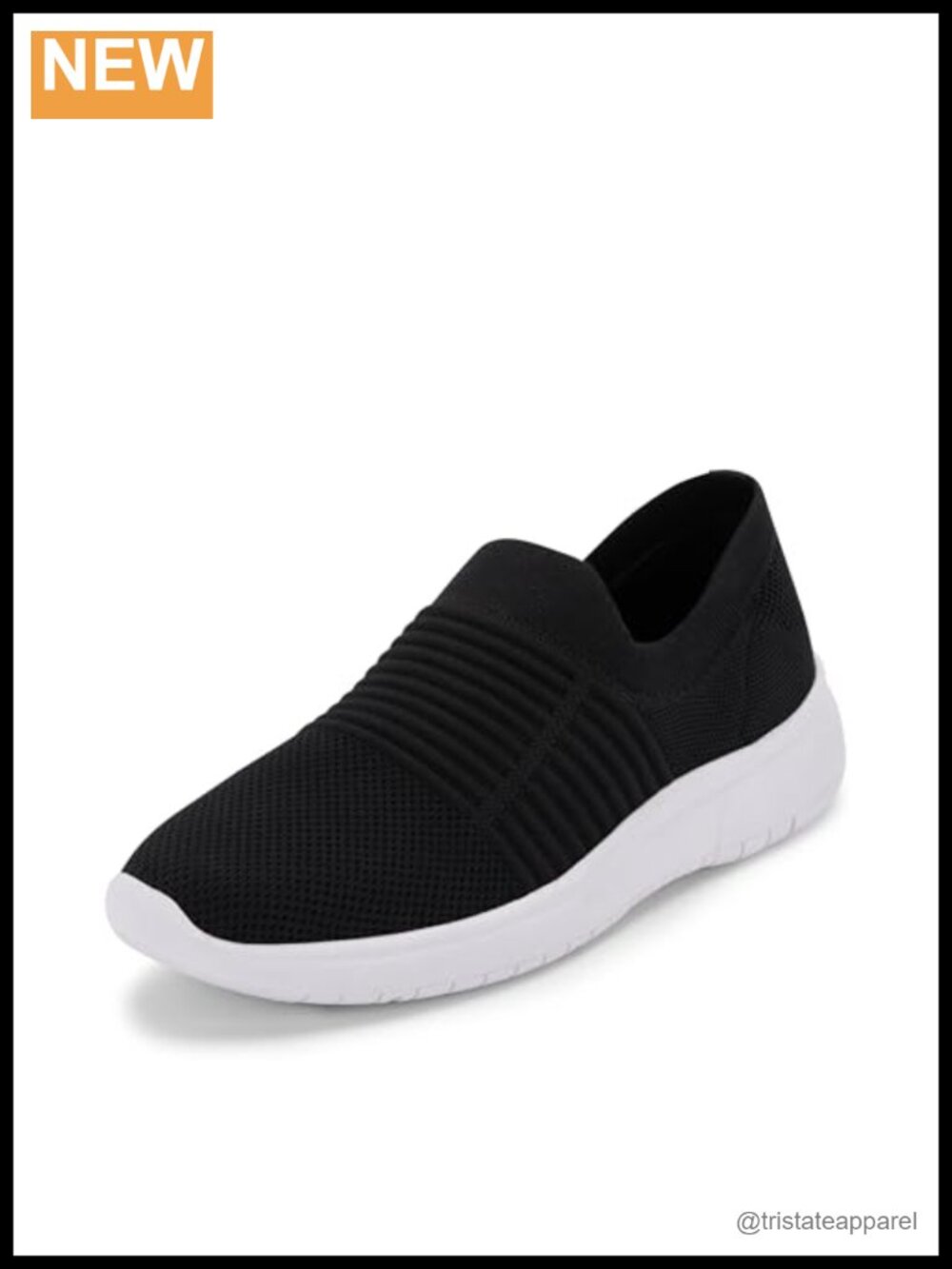 Waterproof Knit Sneakers with Recycled Insole & Outsole, 1 Inch Platform